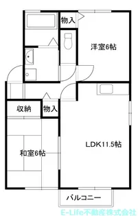 蘇望フォレストA・B【1階】の間取り