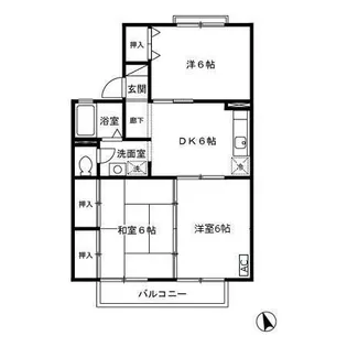 セジュール・アリエッタ【2階】の間取り