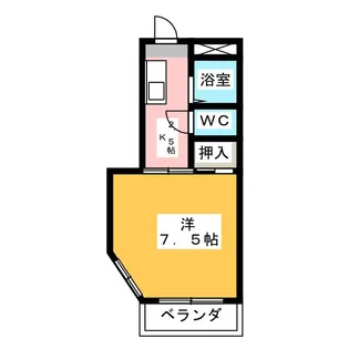 永和ビル【4階】の間取り