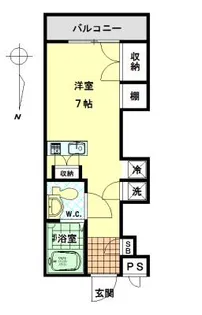 雀庵【2階】の間取り