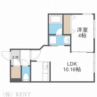 メルヴェイユ コトニ【2階】の間取り