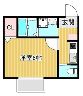 L’Aria Omiya【1階】の間取り