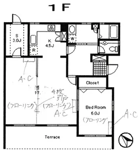 Kハウス【1階】の間取り