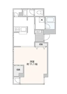 M HOUSE【4階】の間取り