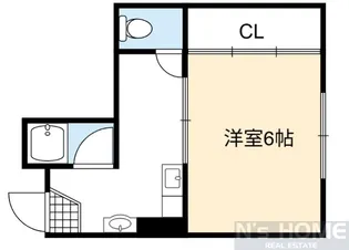 コンラッド深江橋【2階】の間取り