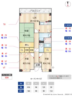 パセオ清荒神【1階】の間取り