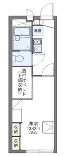 東京都立川市錦町6【アパート】の間取り