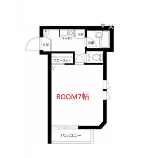 神奈川県横浜市南区六ツ川1【アパート】の間取り