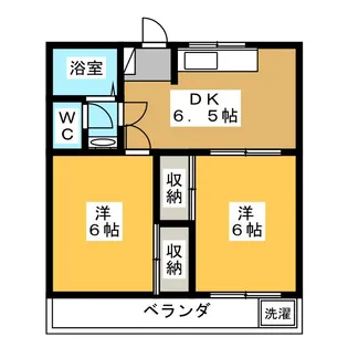 東京都府中市白糸台1【マンション】の間取り