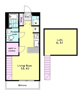 プレジデント成増【2階】の間取り