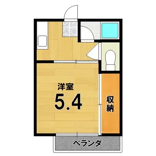フォーブル吉田【2階】の間取り