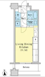 レジディア西麻布【3階】の間取り