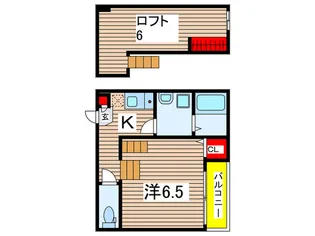 シーサイドヴィラ【1階】の間取り