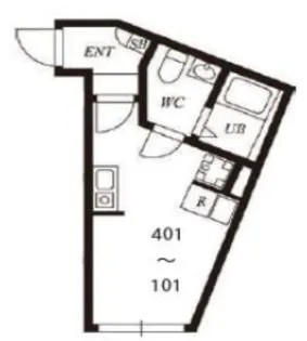 プラチナフォルム東十条II【2階】の間取り