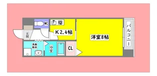 広島県東広島市西条朝日町【マンション】の間取り