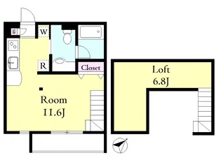 ストリーム【1階】の間取り