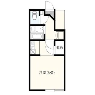 カーサフェリーチェ【1階】の間取り
