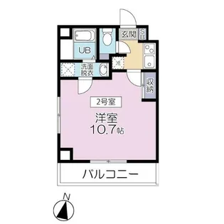 東京都荒川区南千住7【マンション】の間取り