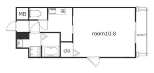 エクセレント名駅南【5階】の間取り