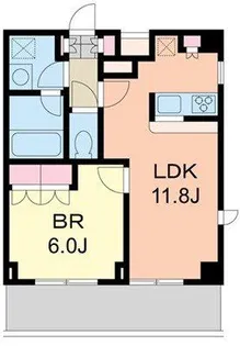エスティメゾン千石【4階】の間取り