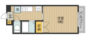 広島県福山市三吉町南1【アパート】の間取り