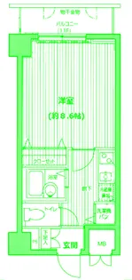 グランド・ガーラ横浜関内【7階】の間取り