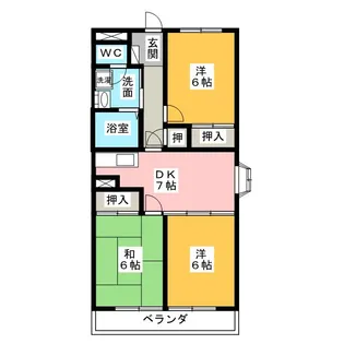 HARMONY(ハーモニー)【1階】の間取り