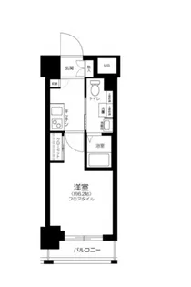 コンシェリア・デュー池袋【6階】の間取り