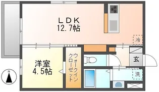 D-ROOMアプロ富士河口湖II【2階】の間取り
