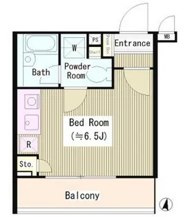 アイズピリ・リアン千駄木【2階】の間取り