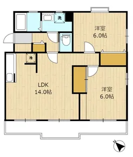 つづきの丘レジデンス参番館【4階】の間取り