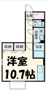 グランドール【1階】の間取り