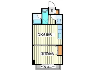 タ-フサイド桑園【3階】の間取り