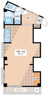 第2居成ビル【4階】の間取り