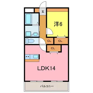 RIKIMATU【3階】の間取り
