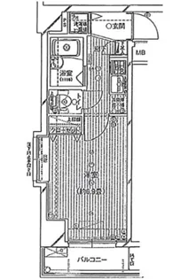 プレール・ドゥーク水天宮II【10階】の間取り