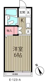 ミケーネ東葛西(E-123)【2階】の間取り