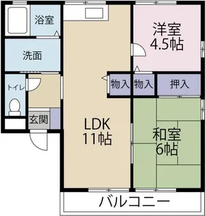 レトア川内1【2階】の間取り