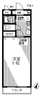 ラフィーネ【2階】の間取り