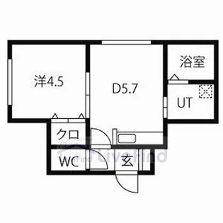 ESPERANZA MISONO【1階】の間取り