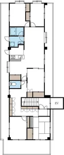 アールスコート高根台【4階】の間取り