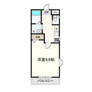 パレスジョージタウン【3階】の間取り