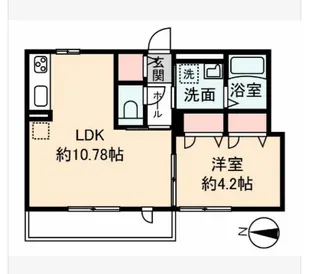 gradito 欅 II【1階】の間取り