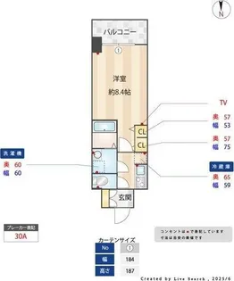 S-RESIDENCE今池beleta(ベレータ)【5階】の間取り