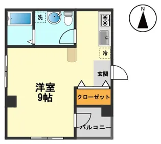 シャインキューブ【3階】の間取り
