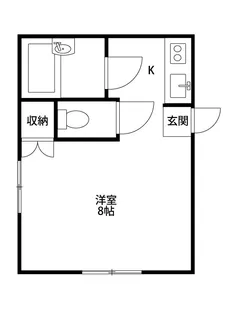 ぷちはいむめもるIII【2階】の間取り