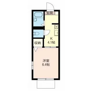 ホロン六浦【1階】の間取り