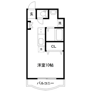 三条ハイツ【1階】の間取り