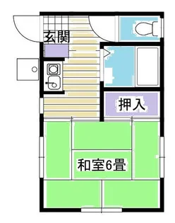 ホワイトビーズセブン【2階】の間取り
