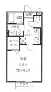 STELLA【1階】の間取り